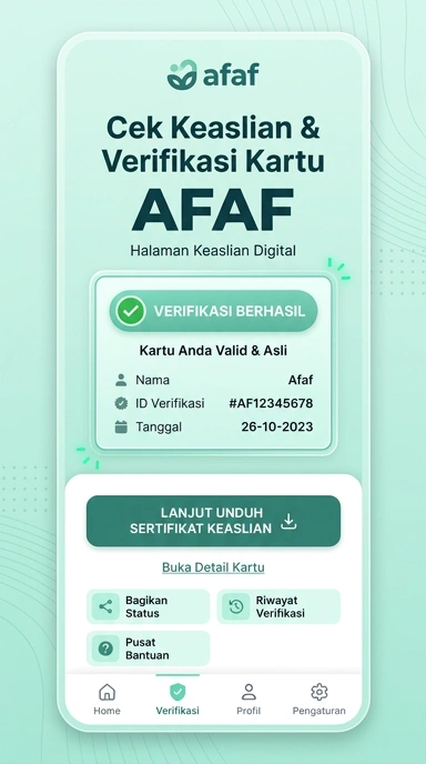 Halaman Resmi afaf untuk Pengguna Android Indonesia