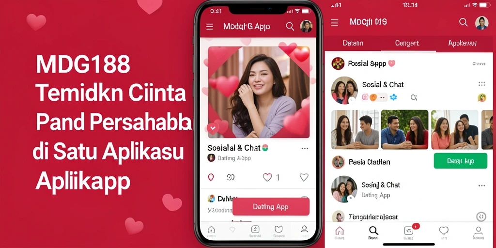 Antarmuka MDG188 yang menarik dan sederhana untuk digunakan.
